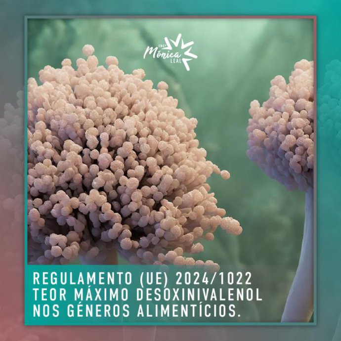 REGULAMENTO (UE) 2024/1022 – Teor Máximo desoxinivalenol nos géneros alimentícios.
