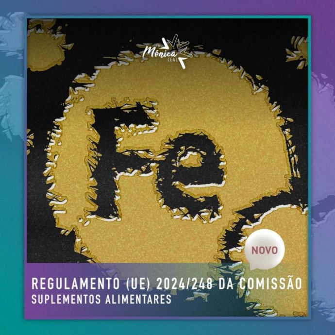 REGULAMENTO (UE) 2024/248 DA COMISSÃO - Suplementos Alimentares REGULAMENTO (UE) 2024/248 DA COMISSÃO - Suplementos Alimentares