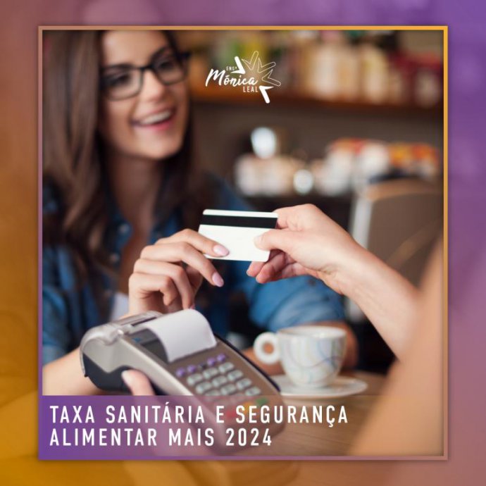 Taxa Sanitária e Segurança Alimentar Mais 2024 Taxa Sanitária e Segurança Alimentar Mais 2024